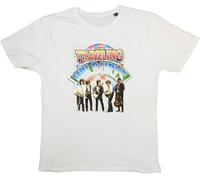 HE&FSHENG Travelling Wilburys T Shirt - Group Shot White 100% whiteM Manches Courtes(3X-Large)