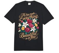 He Has Made Everything Beautiful in Its Time - Comfort Colors Adult Heavyweight T-Shirt