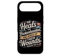 He Heals The Brokenhearted Foi Bible Confort |- Coque pour iPhone Air