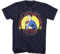 HE&HONP Lightn Ace Attorney Phoenix Wright Men's Yellow Red Mens Women T Shirt% Anything Agency Talent Scout La Capcom-Black Manches Courtes(X-Large)