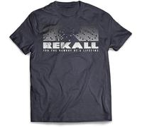 HE&HONP Rekall SCI-FI Total Recall Men's T-Shirt Manches Courtes(Large)