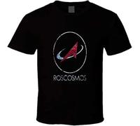 HE&HONP Roscosmos Russian Space Agency T Shirt Tshirt Women Manches Courtes(Small)