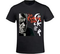 HE&HONP Shane Joe Cocker Live Graphic T Shirts for Men Crew Neck Black Manches Courtes(XX-Large)