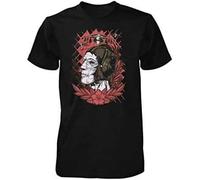 HE&HONP Zombie Harrier Pilot Army RAF Military Undead WWII WWI Adult T Shirt Black Manches Courtes(3X-Large)