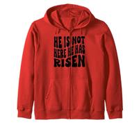 He is Not Here he Has Risen. Christian Men, Women & Kids Sweat à Capuche