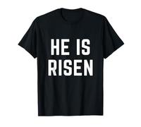 He is Risen Christian Apparel Easter Faith Jésus T-Shirt