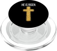 He is Risen | Easter Jesus PopSockets PopGrip pour MagSafe