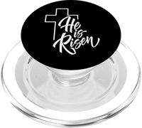 He is Risen | Easter Jesus PopSockets PopGrip pour MagSafe