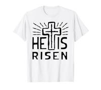 He is Risen Shirt, Christian Shirt, God Jesus Faith Easter T-Shirt