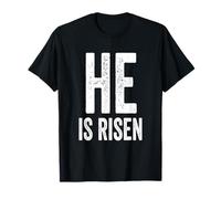 He Is Risen Shirt Christians Happy Easter T-Shirt