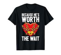 He is Worth The Wait Husband Boyfriend Prisoner Détenu T-Shirt