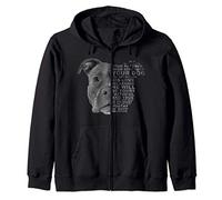 He Is Your Friend Your Partner Your Dog Puppy Pitbull Pittie Sweat à Capuche