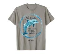 He Leads Me Beside Still Waters Psaume 23:23 T-Shirt