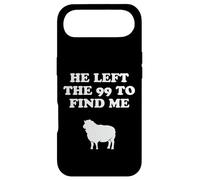 He Left The 99 and Found Me Jesus Christianity Coque pour iPhone Air