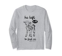 « He Left The 99 to Find Me » Christian Matthew 18:12-14 Lamb Manche Longue