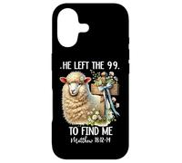 He Left The 99 to Find Me Jesus He Has Risen Matthew 18:12 Coque pour iPhone 17