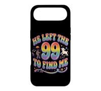 He Left The 99 to Find Me Lost Sheep Christian Retro années 70 Coque pour iPhone Air