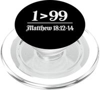 He Left The 99 to Find Me Matthew 18:12-14 Bible Verse PopSockets PopGrip pour MagSafe