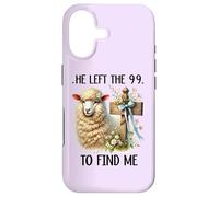 He Left The 99 to Find Me Matthew 18:12 He Left The 99 Sheep Coque pour iPhone 17