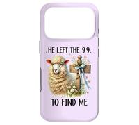 He Left The 99 to Find Me Matthew 18:12 He Left The 99 Sheep Coque pour iPhone 17 Pro