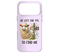 He Left The 99 to Find Me Matthew 18:12 He Left The 99 Sheep Coque pour iPhone 17 Pro Max