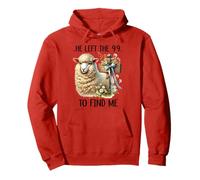 He Left the 99 to Find Me Matthew 18:12 He Left the 99 Sheep Sweat à Capuche