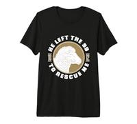 He Left The 99 to Rescue Me - Saved Reborn Christian T-Shirt Haut de Gamme