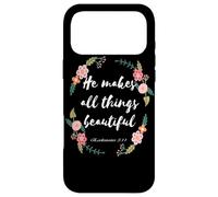 He Makes All Things Beautiful Ecclesiaste 3:11 Coque pour iPhone 17 Pro Max