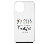 He Makes Everything Beautiful in His Time Here I Am Send Me Coque pour iPhone 12 Mini