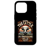 He Own The Cattle on A Thousand Hills Bible Gateway Psaume 50 Coque pour iPhone 16 Pro