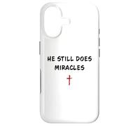 He Still Does Miracles - Christian Faith Motivation Reminder Coque pour iPhone 17
