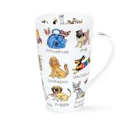 HE-SUPE-XX Superdogs Tasse en porcelaine fine Motif Henley 0,6 l