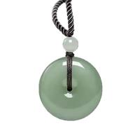 He Tian Yu Collier pour homme avec pendentif turquoise avec verrou de sécurité pour couples Unisexe Bijoux tendance pour enfants