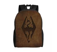 Hé toi, tu es enfin réveillé Skyrim Meme Sacs à dos Garçons Filles École Collège Sacs de voyage Femmes Hommes Sac à dos Convient pour ordinateur portable 15 pouces Noir