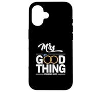 He Who Finds A Wife Christian Bible Verse Religious Sayings Coque pour iPhone 16