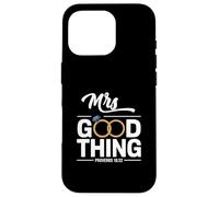 He Who Finds A Wife Christian Bible Verse Religious Sayings Coque pour iPhone 16 Pro