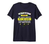 He Who Shed Blood with Me Shall Forever Be My Brother T-Shirt Haut de Gamme