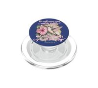 He Will Cover You with His Feathers Verset biblique Colibri PopSockets PopGrip pour MagSafe