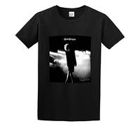 HE YE SHAN ZHA TIAO Goldfrapp Silver Eye Tales of Us Unisex 100% Cotton Short-Sleeve T-Shirts Black L
