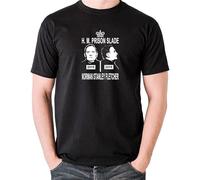 HE YE SHAN ZHA TIAO H M Prison Slade, Norman Stanley Fletcher - TV Show Inspired T Shirt Personalised T Shirt - Unisex 100% Cotton Size S-3Xl Unisex 100% Cotton Short-Sleeve T-Shirts Black M