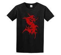 HE YE SHAN ZHA TIAO Sepultura Arise Unisex 100% Cotton Short-Sleeve T-Shirts Black XL