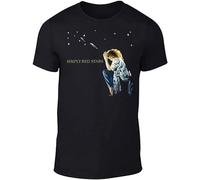HE YE SHAN ZHA TIAO Simply Red T-Shirt Stars Home Flame CD Book Mick Hucknall Life Blue Sting B Unisex 100% Cotton Short-Sleeve T-Shirts Black XXL