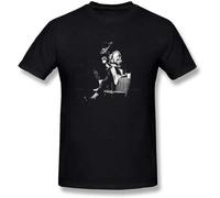 HE YE SHAN ZHA TIAO Stevie Ray Vaughan SRV Blues Guitar Unisex 100% Cotton Short-Sleeve T-Shirts Black XXL