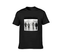 HE YE SHAN ZHA TIAO Throbbing Gristle Berlin Psychic TV Unisex 100% Cotton Short-Sleeve T-Shirts Black XXXL