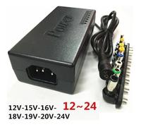 HE17368-Chargeur Universel Alimentation PC Portable 96w Embouts 12v à 24v