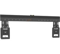 He7-2L Universal Ultra Slim Wall Mount For Flat Screens From 43 To 100 Inches, Load Up To 75 Kg, Universal Ultra Slim Tv Mount, 9.5 Mm Wall Distance