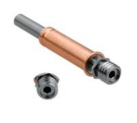 Heabtreak Tube d'alimentation bi-métal haute vitesse en cuivre et titane compatible avec Anycubic Kobra 3 et Kobra3 Combo Accessoires d'imprimante 3D