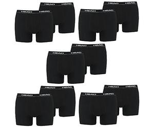 HEAD 10 x Pack Men's Boxer Shorts with Elastic Waistband