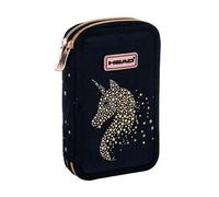 HEAD 503023036 CLASSY GOLD Trousse scolaire, Black