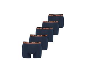 Head 881500001 Lot de 5 boxers pour homme Caban (Caban/orange), taille M, Caban/orange (012)